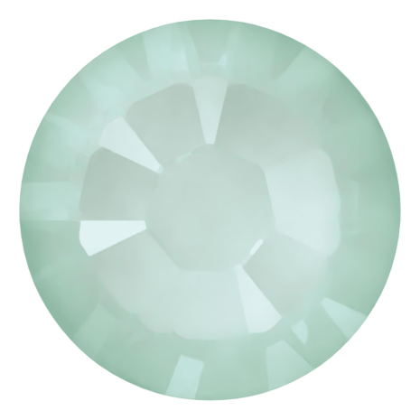Crystal Soft Mint Ignite (001 L168I) SS10 - Swarovski Xilion Rose 2038 Hotfix Flatback per 144 stuks