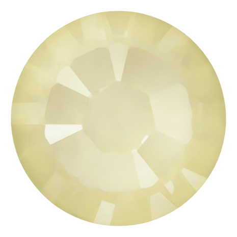Crystal Soft Yellow Ignite (001 L169I) SS10 - Swarovski Xilion Rose 2038 Hotfix Flatback per 144 stuks