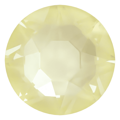 Crystal Soft Yellow Ignite (001 L169I) SS16 - Swarovski Xirius Rose 2038 Hotfix Flatback per 144 stuks