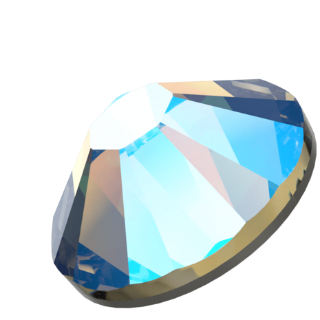 Black Diamond Shimmer (215) SS5 - Swarovski Xilion Rose 2058 Non-Hotfix per 144 stuks