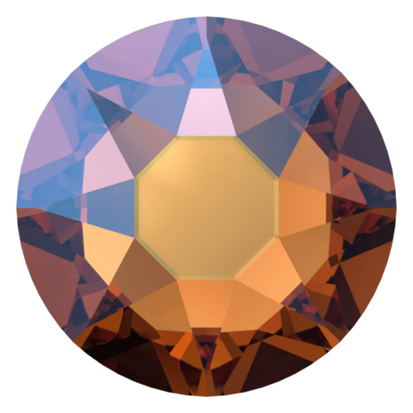 Topaz Shimmer (203) SS20 - Swarovski Xirius Rose 2078 Hotfix Flatback per 144 stuks