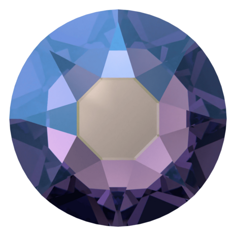 Tanzanite Shimmer (539) SS30 - Swarovski Xirius Rose 2078 Hotfix Flatback per 36 stuks