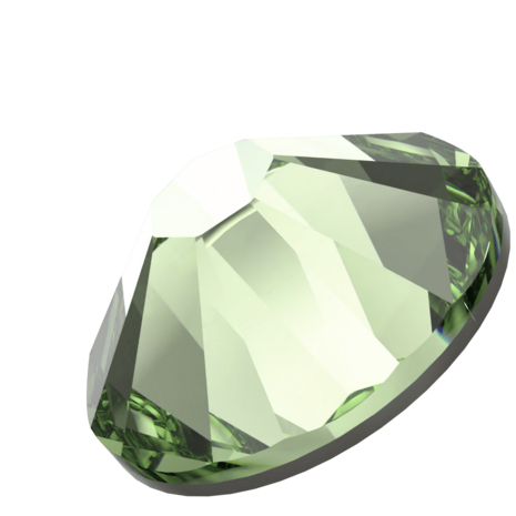 ReCreated&trade; Peridot (1408) SS6 - Swarovski Xilion Rose 2038 Hotfix Flatback per 144 stuks