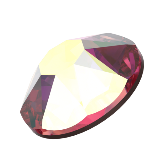 Light Rose AB (223AB) SS20 - Swarovski Xirius Rose 2078 Hotfix Flatback per 144 stuks