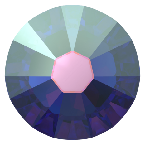 Sapphire AB (206AB) SS6 - Swarovski Xilion Rose 2038 Hotfix Flatback per 144 stuks