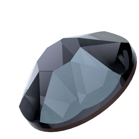 Graphite Nightfall (253 NIFA) SS20 - Swarovski Xirius Rose 2078 Hotfix Flatback per 144 stuks