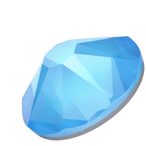 Crystal Electric Blue Ignite (001 L134I) SS16 - Swarovski Xirius Rose 2038 Hotfix Flatback per 144 stuks