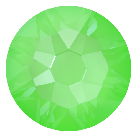 Crystal Electric Green Ignite (001 L135I) SS20 - Swarovski Xirius Rose 2078 Hotfix Flatback per 144 stuks
