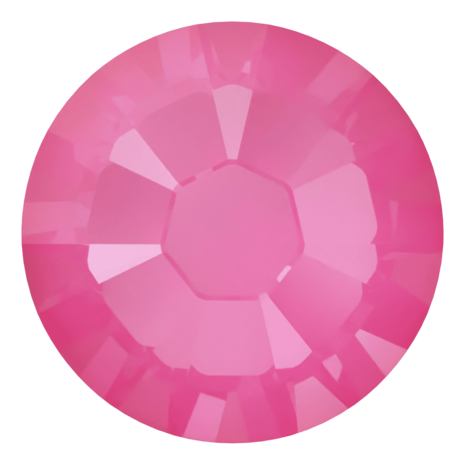 Crystal Electric Pink Ignite (001 L137I) SS10 - Swarovski Xilion Rose 2038 Hotfix Flatback per 144 stuks