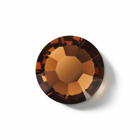 Chocolate HF 10250 (SS20) - Preciosa hotfix steentjes Chaton Rose Maxima per 144 stuks (1 gross)