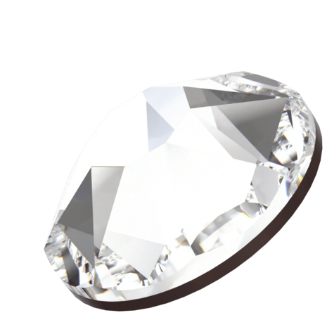 Crystal (001) SS34 - Swarovski Xirius Rose 2078 Hotfix Flatback per 36 stuks