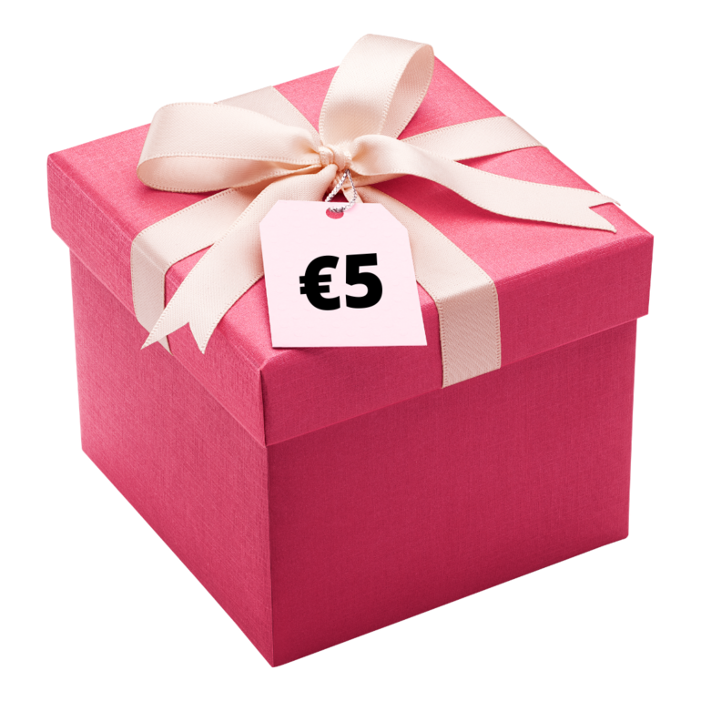 Cadeautjes tot €5, euro uniek, origineel en creatief!