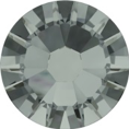 Hotfix steentje in Black Diamond kleur. Een donker grijze tint