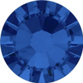 Hotfix steentje in Capri Blue kleur. Hoge blauwe glinsterfactor