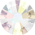 Hotfix steentje in Crystal AB kleur. 
