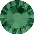Hotfix steentje in Emerald kleur. Smaragdgroene edelsteenkleur