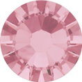 Hotfix steentje in light rose kleur. Lichtrood