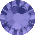 Hotfix steentje in de kleur tanzanite. Paars achtige kleur