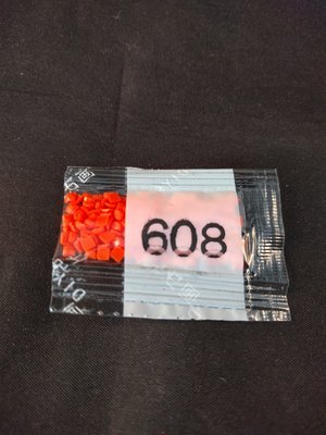 Diamond Painting - Losse vierkante steentjes kleurcode 608