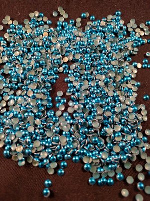 Hotfix Dome Studs SS 10 Kleur Blauw