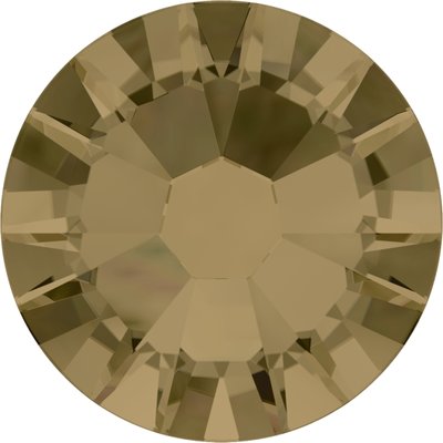 Swarovski hotfix steentjes kleur Crystal Bronze Shade (001BRSH) SS12