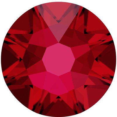 Swarovski hotfix steentjes kleur Scarlet (276) SS12