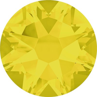 Swarovski hotfix steentjes kleur Yellow Opal (231) SS12