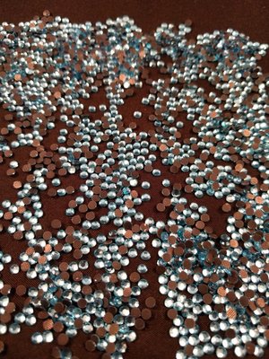 Hotfix steentjes Budget kwaliteit SS 10 Kleur Aquamarine