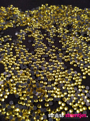 Hotfix steentjes Budget kwaliteit SS 10 Kleur Citrine