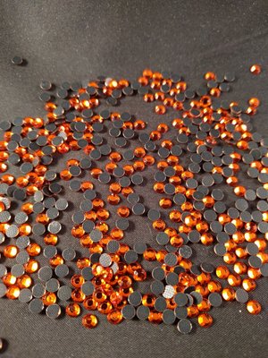 Hotfix steentjes Budget kwaliteit SS 16 Kleur Orange