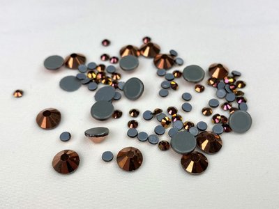 Rose Gold SS30 Excellent Austrian Hotfix steentjes (per 144 stuks)