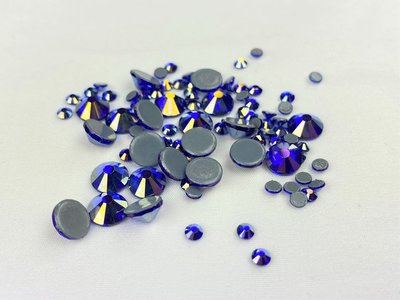 Sapphire Shimmer SS6 Excellent Austrian kwaliteit Hotfix steentjes (per 144 stuks)