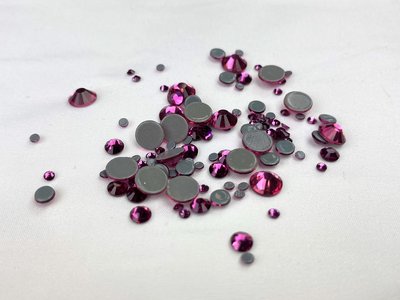 Fuchsia SS16 Excellent Austrian Hotfix steentjes (per 144 stuks)