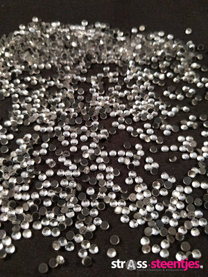 Hotfix steentjes Budget kwaliteit SS 10 Kleur Crystal