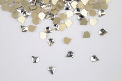Diamantje 5 mm Crystal Non hotfix Rhinestones figuren Superior Glamour kwaliteit (6096)