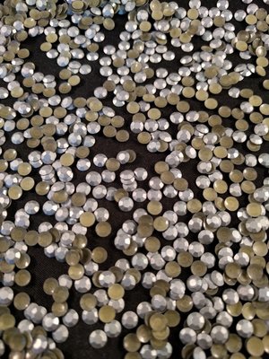 Hotfix Rhinestuds SS 16 Kleur Zilver Mat