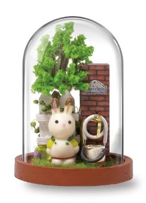 Mini Dollhouse - Mini Stolpje - Garden Corner