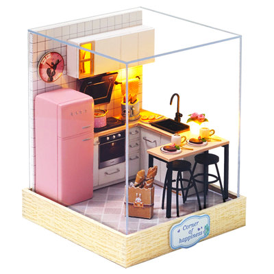 Mini Dollhouse - Roombox - Taste of Life