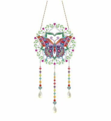 Diamond Painting Windgong (Wind Chimes) - Vlinder