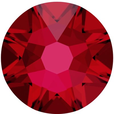 Swarovski hotfix steentjes kleur Scarlet (276) SS16