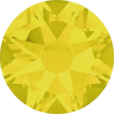 Swarovski hotfix steentjes kleur Yellow Opal (231) SS16