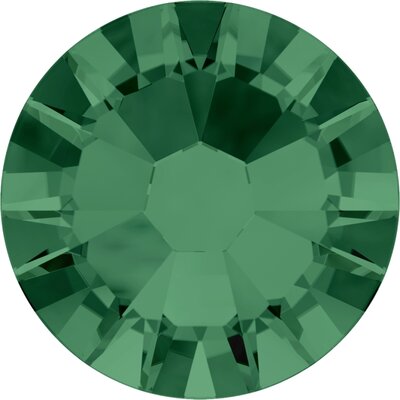 Swarovski hotfix steentjes kleur Emerald (205) SS16