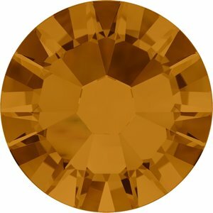 Swarovski hotfix steentjes kleur Crystal Copper (001COP) SS16 UITVERKOOP