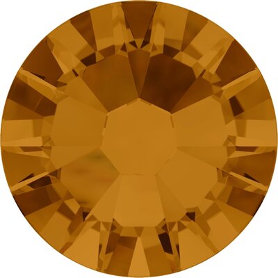 Swarovski hotfix steentjes kleur Crystal Copper (001COP) SS16