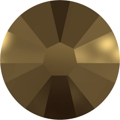 Swarovski hotfix steentjes kleur Crystal Dorado (001DOR) SS12
