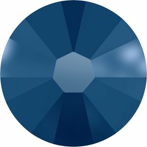 Swarovski hotfix steentjes kleur Crystal Metallic Blue (001METBL) SS20 UITVERKOOP