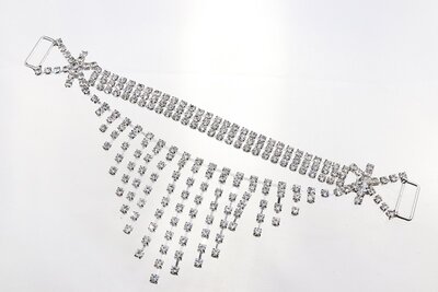 Non-hotfix Bikini connector - Crystal (003)