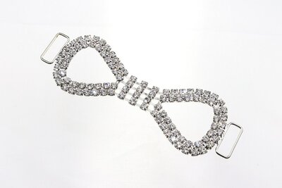 Non-hotfix Bikini connector - Crystal (005)