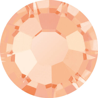 Crystal Apricot 266 APRI 00030 DF (SS5 - SS20) - Preciosa non-hotfix plakstenen Chaton Rose Maxima