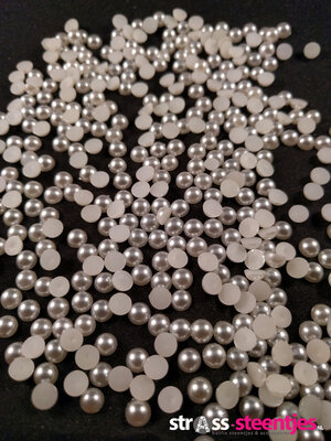 Non-Hotfix Parels Creme 5 mm